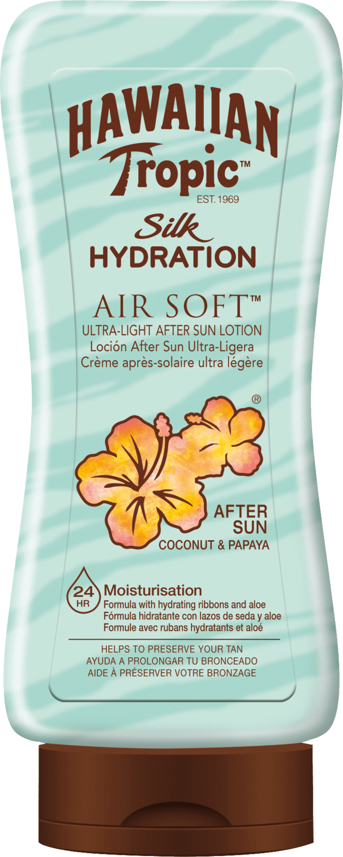 Hawaiian Tropic After Sun Lotion Silk Hydration, 180 Ml