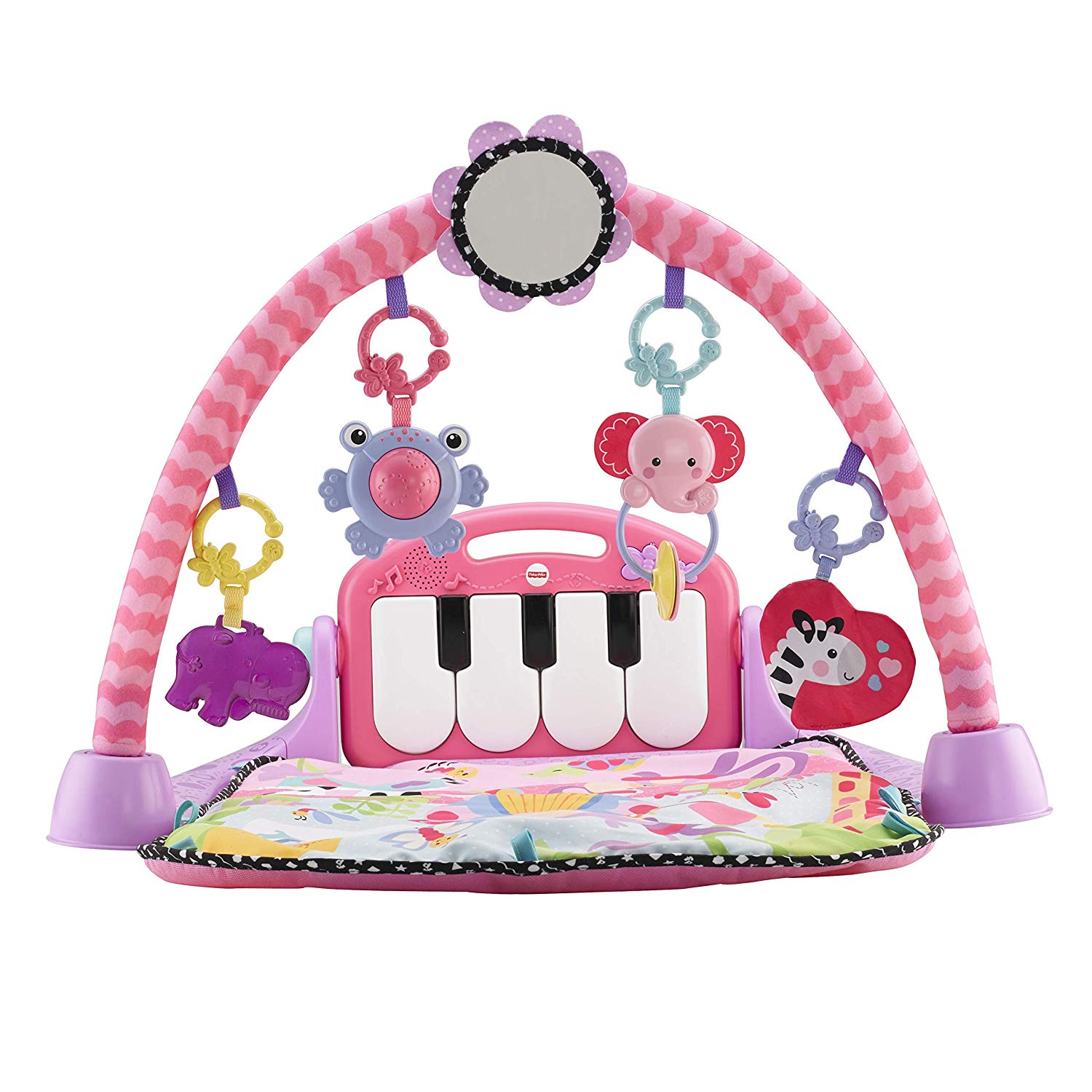 Fisher-Price Fisher Price - Rainforest Piano Gym with Music and Lights