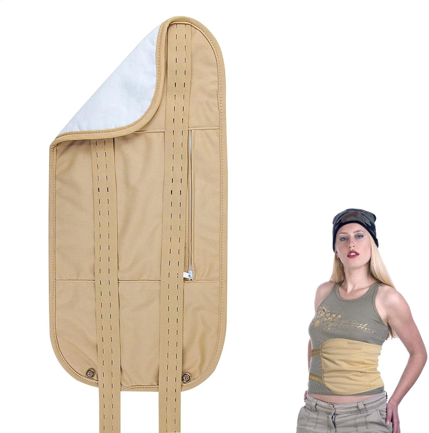 -Pack | Personal Care Pack | Compression pack with elastic band, anti-oil leakage, highly absorbent for