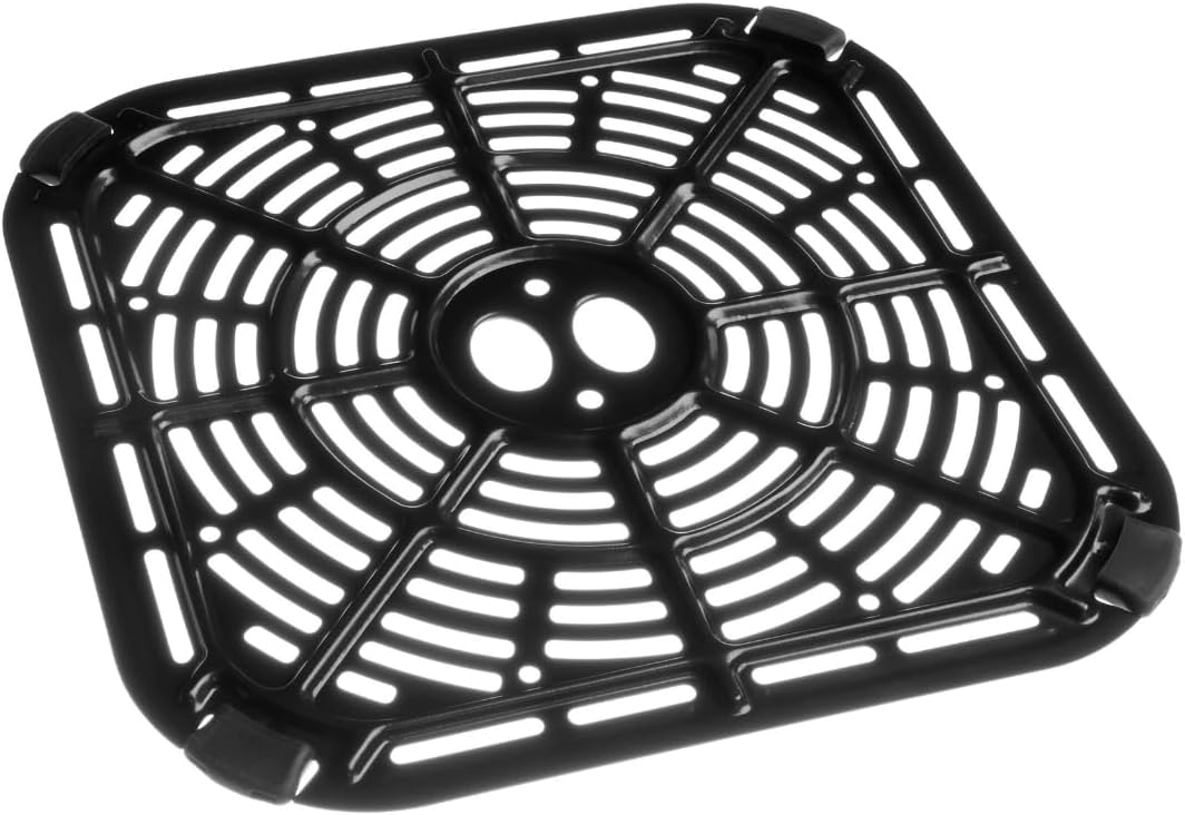 Russell Hobbbs Grill Plate with Rubber Feet for Hot Air Fryer [for SatisFry Airfryer 5.5L 27621-56] Crispy Crispy Results Dishwasher Safe Non-Stick Coating Replacement Part Accessories N700754
