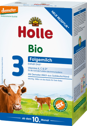 Holle baby food Follow-up milk 3 from the 10th month, demeter, 600 g