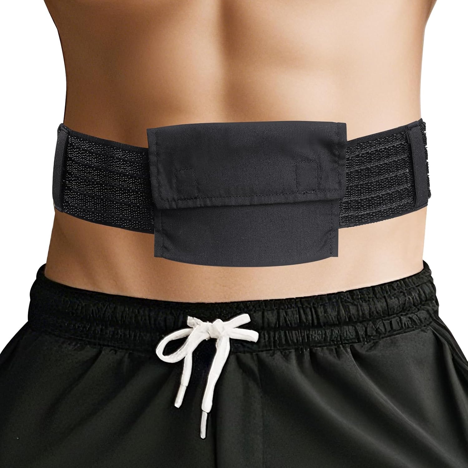 ENLUNTRA Abdominal Dialysis Belt, Breathable, Adjustable Catheter Protective Belt, Catheter Support, Abdominal Dialysis. (M)