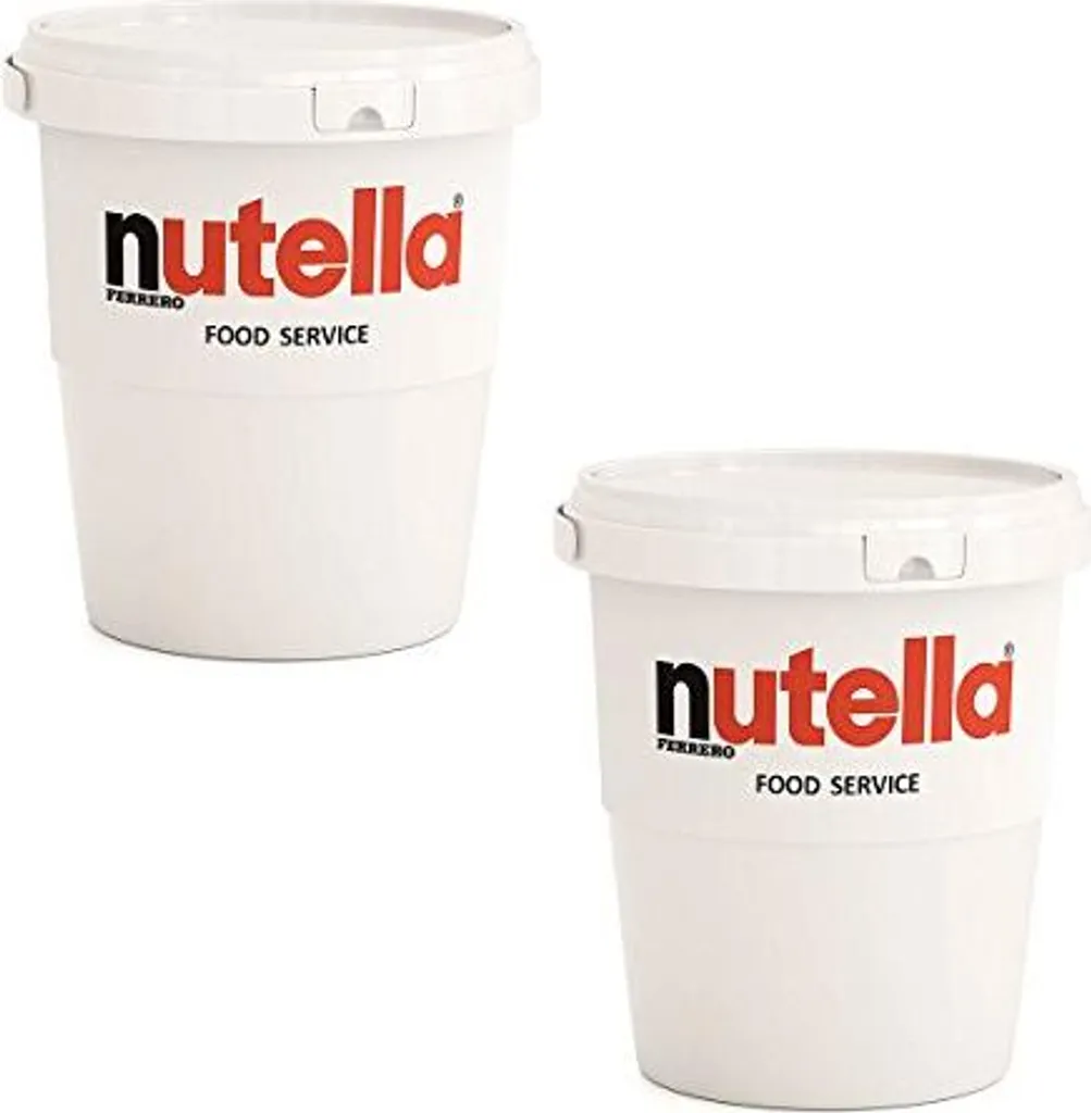 2 x 3 kg Jumbo Tubs Nutella Ferrero XXL Nougat Cream 6000g
