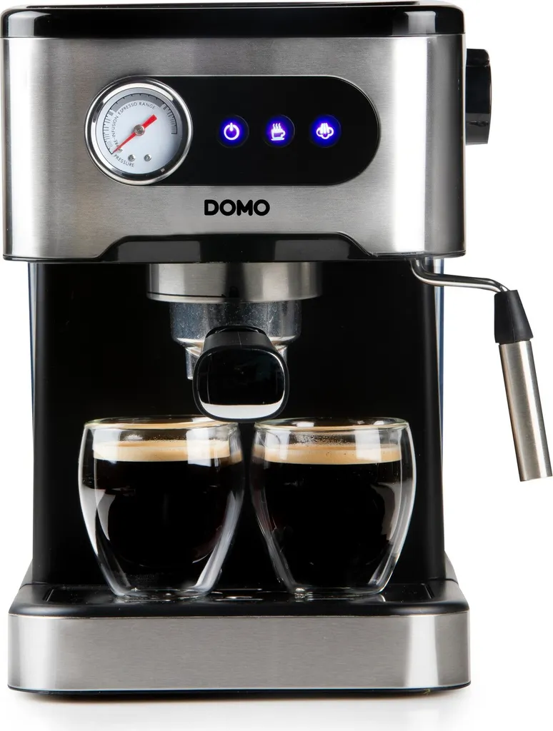 20-bar espresso machine (black) Domo DO1138K