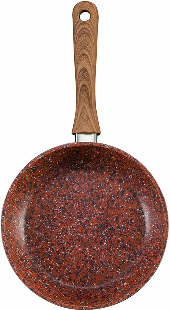 20 cm KitchenPro frying pan - VENTEO - Non-stick coated granite - Lightweight/variable - Non-removable handle - Granite - 20 cm