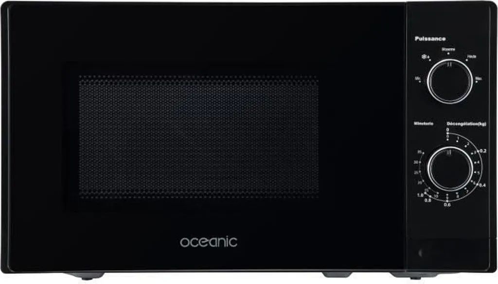 Oceanic 20-liter multi-function microwave oven – Black