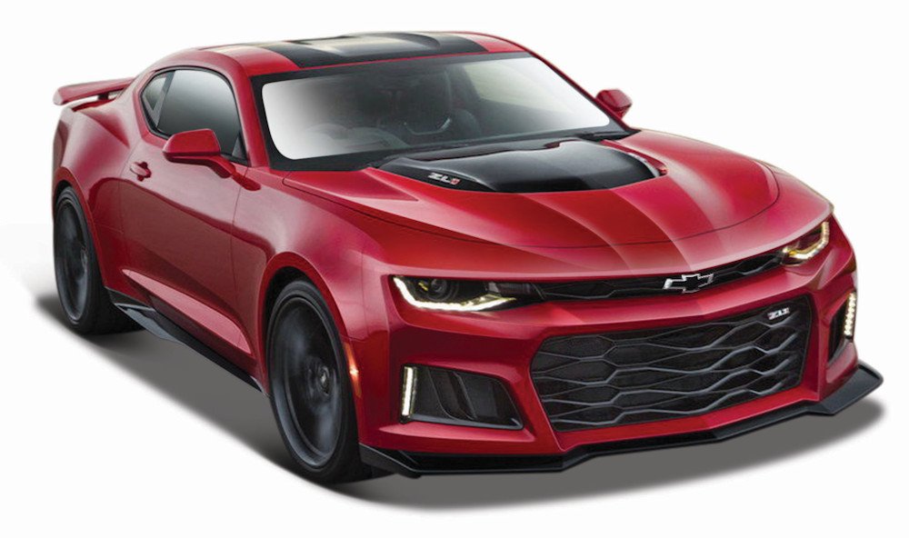2017 [Maisto 31512] Chevrolet Camaro Zl1 Red 1: 24 Die Cast
