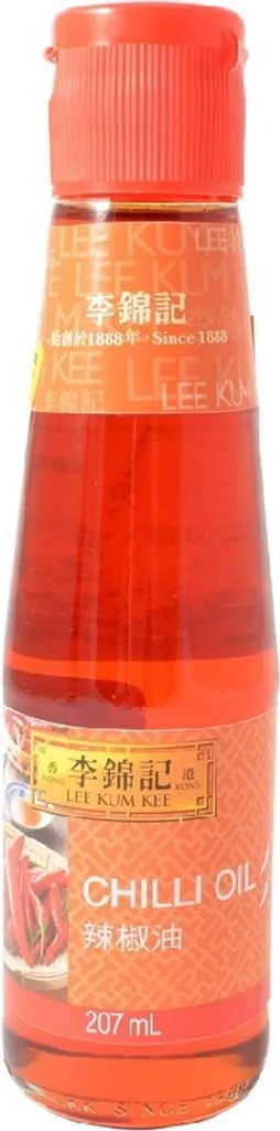 [ 207ml ] LEE KUM KEE Seasoning made from oil and chili / Chili Oil / Chili Oil