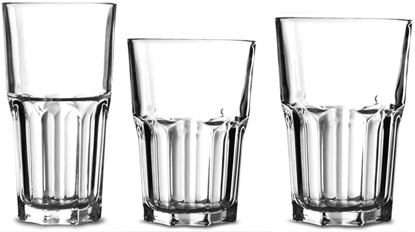 Arcoroc 24 Granity Cups Selection 31 cl / 35 cl / 42 cl in Maxi Pack Size FH31 0.2 L Calibrated