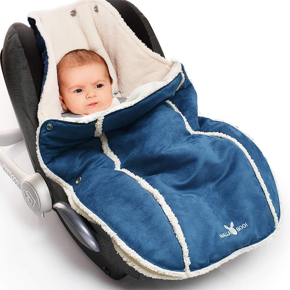 Wallaboo Cosy Soft Suede Footmuff 0-12 Months