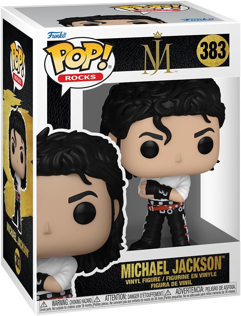 Funko POP! Rocks: Michael Jackson - (Dirty Diana) - Vinyl Collectible Figure - Gift Idea - Official Merchandise - Toy for Children and Adults - Music Fans - Model Figure for Collectors and Display