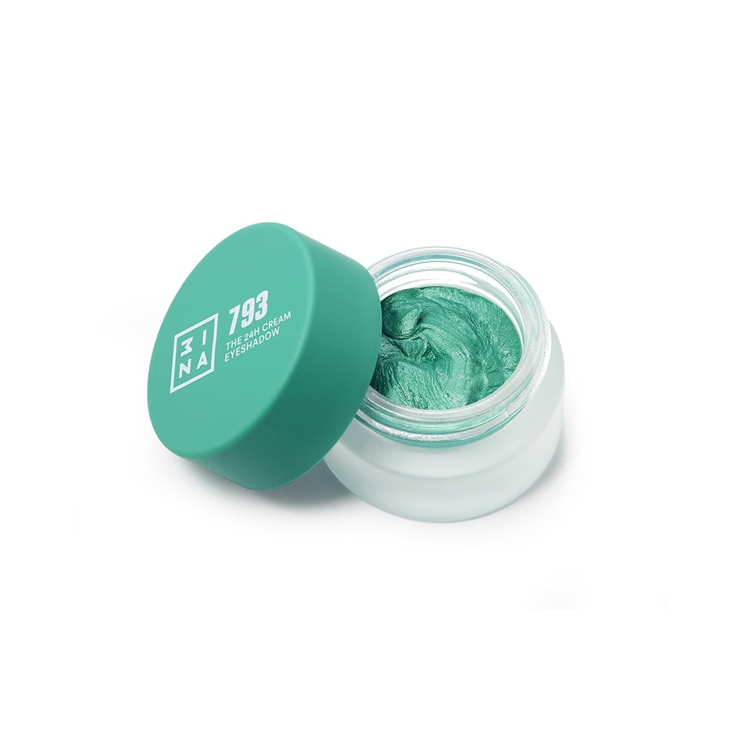 3ina 24h Cream Eyeshadow 100, 3 ml 793 - TURQUOISE