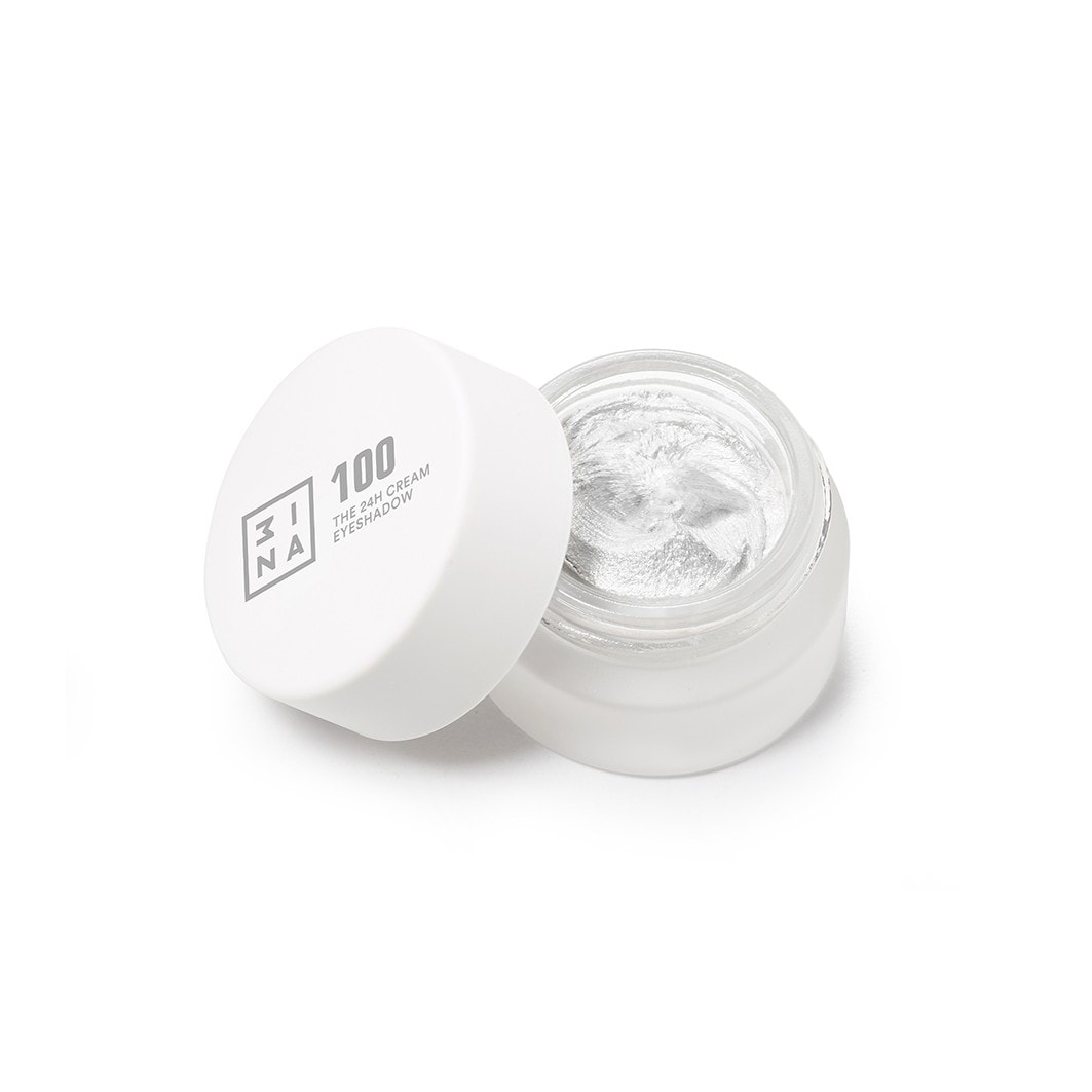 3ina 24h Cream Eyeshadow 100, 3 ml Nr. 100 - White