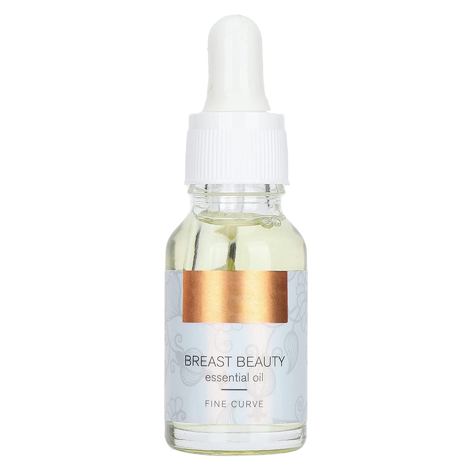 FILFEEL 15ml Ätherisches Öl Zur Brustvergrößerung für Frauen, Feuchtigkeitsspendendes Brustpflegeöl mit Pflanzenextrakten für Alle Hauttypen Bust Firming Lifting