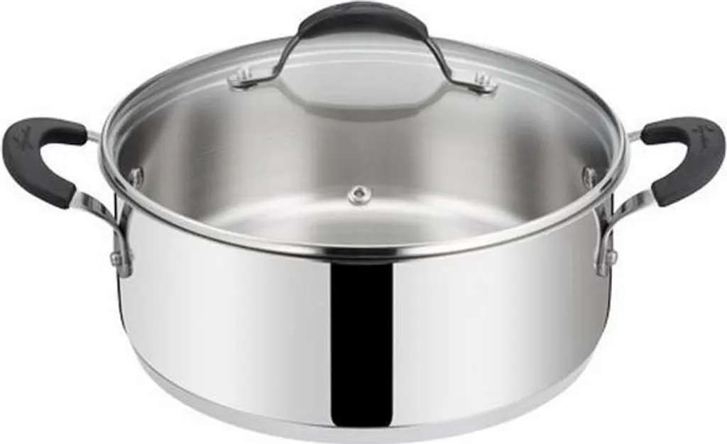 26 cm stainless steel frying pan + lid Lagostina 012896032426