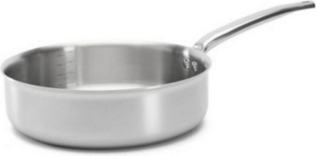28 cm stainless steel frying pan without lid De buyer 3602.28
