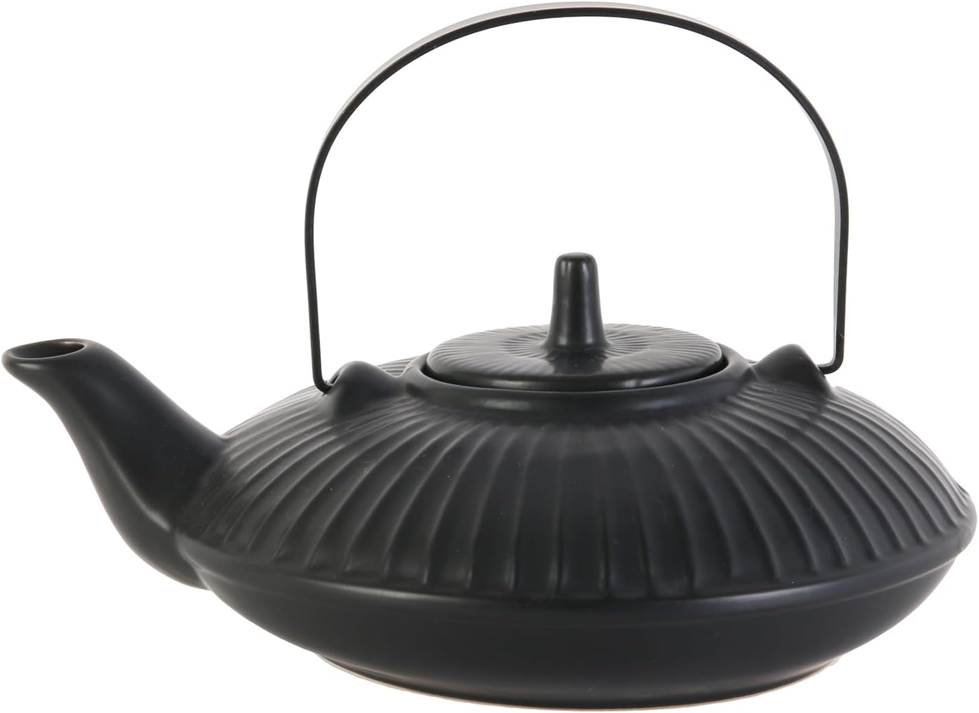 HOME DECO FACTORY Ka4554 - Theiere Chan Ceramic 60ml - Black