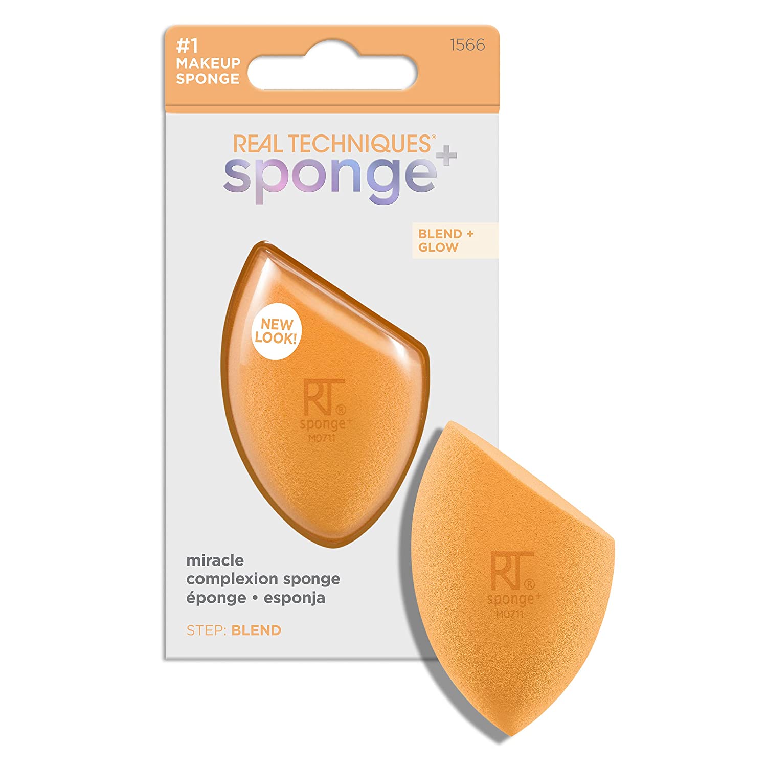 Real Techniques Make Up Sponge Pack of 1 x 2 Pieces, 