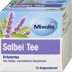 Mivolis Herbal tea sage tea (12 x 1.5g), 18 g
