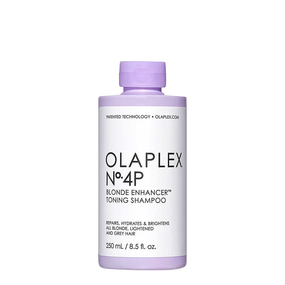 Olaplex Nº 4P Blonde Enhancer Toning Shampoo 250 ml, ‎gris-blanco