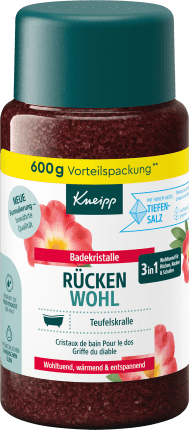 Kneipp Bath salt back well -being, 600 g
