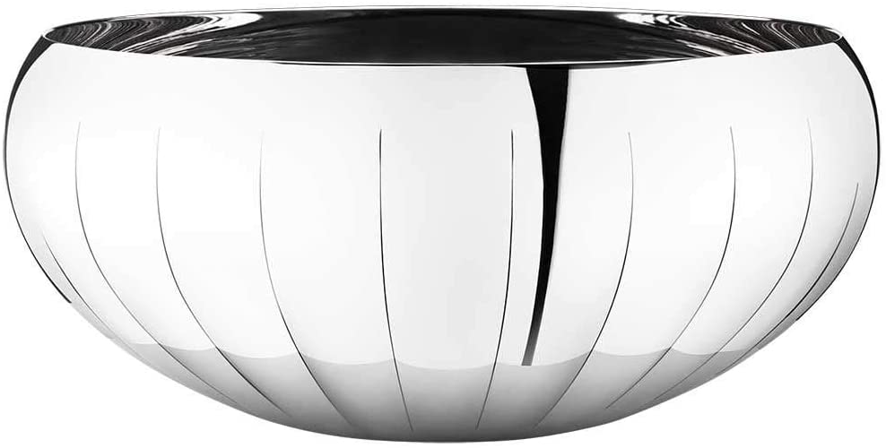 Georg Jensen GEORGE Jensen GJ 069206 Legacy Bowl Large, Stainless Steel, Stainless Steel, 26.6 x 26.6 x 13.8 cm