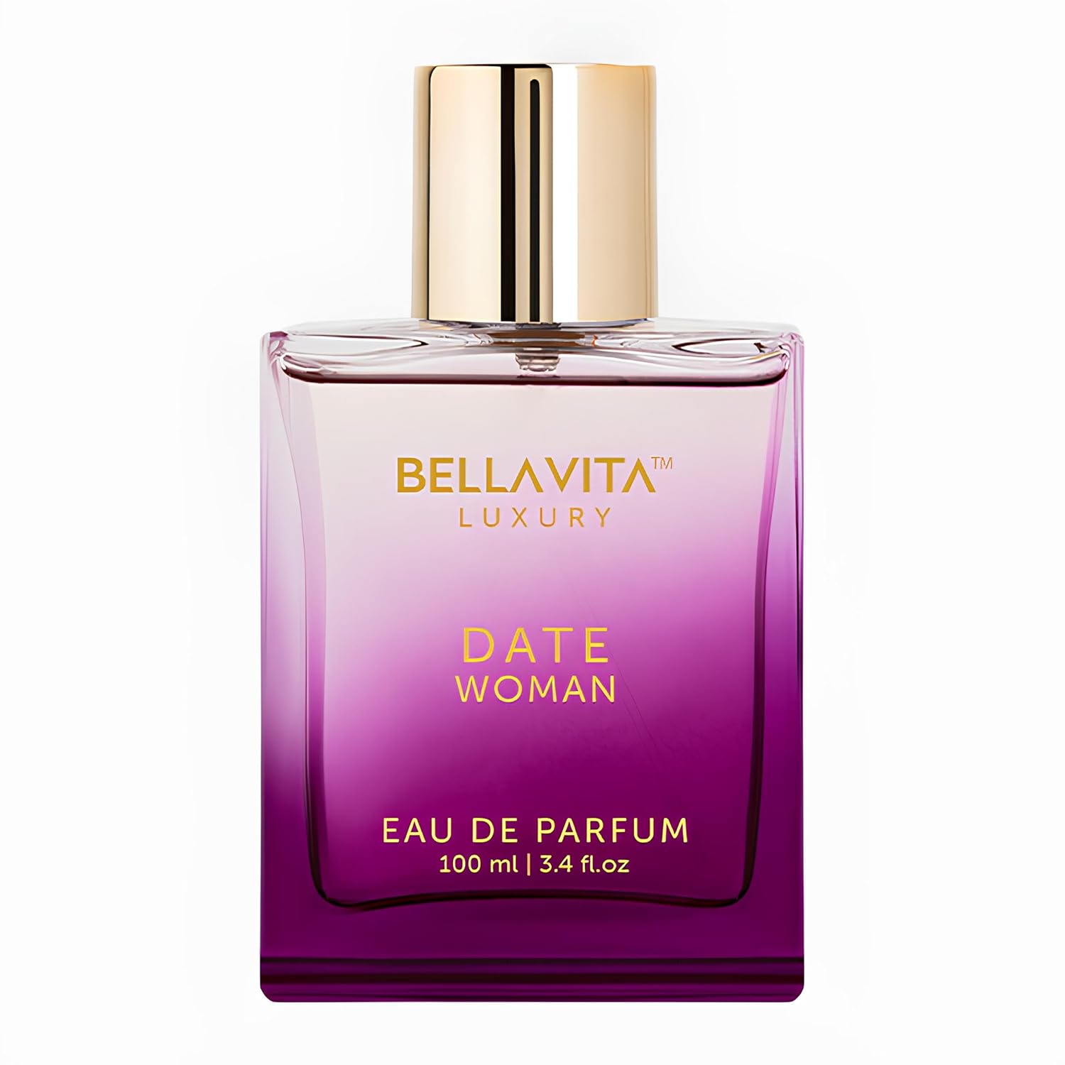 Bella Vita Luxury Store BellaVita Luxury DATE Woman Eau de Parfum 100ml | Long-lasting women's fragrance | Pink pepper, jasmine, orange blossom & vanilla | Valentine's Day gift for her | Floral-fruity-woody scent