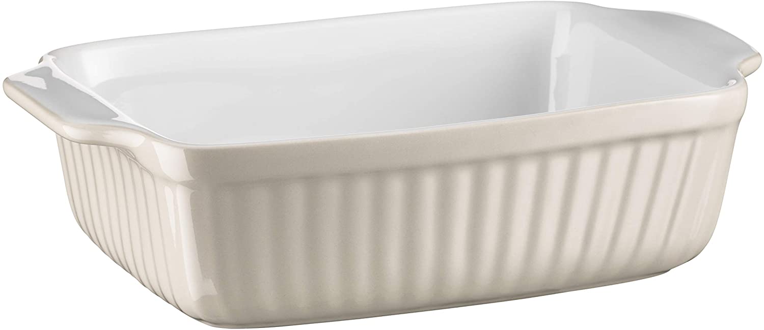 Maser Mäser Kitchen Time Ceramic Oven Dish, Grey