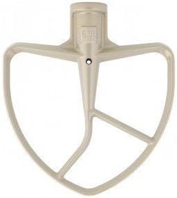 Kitchenaid Kitchen Utensil Coated Flat Beater for 7 Quart Bowl Lift Stand Mixer 7 Quart Grey