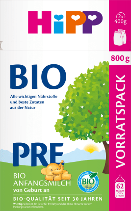 HiPP Initial milk PRE from birth, 800 g