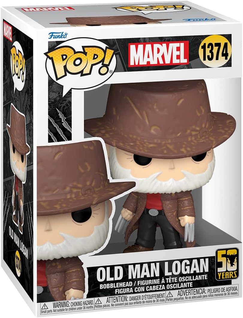 Funko POP! Marvel: Wolverine 50th - Ultimate Old Man Logan - X-Men - Vinyl Collectible Figure - Gift Idea - Official Merchandise - Toys For Children and Adults - Comic Books Fans