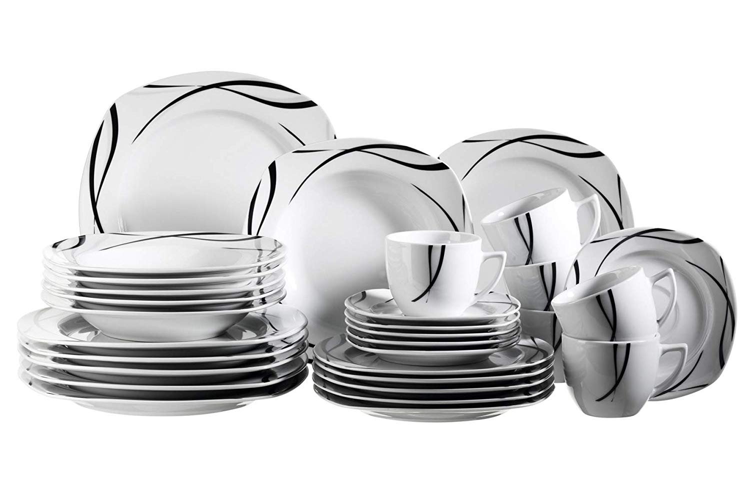 Maser Domestic Oslo 30-Piece Combi Set