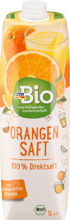 dmBio Juice, orange juice, 1 l