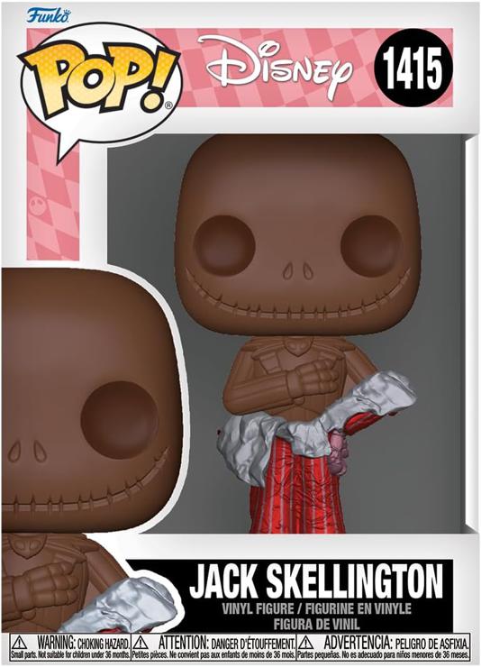 Funko POP! Disney: The Nightmare Before Festive - Jack Skellington - (Val Choc) - Vinyl Collectible Figure - Gift Idea - Official Merchandise - Toys for Children and Adults - Movies Fans