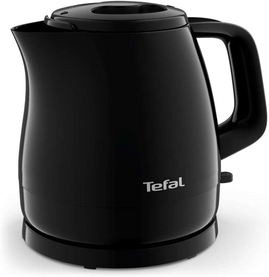 Tefal VITA KO1538 Kettle 0.8 Litre 2400 Watt Plastic Limescale Filter Black