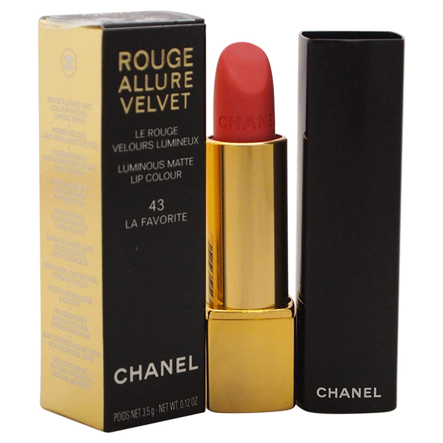 Cosmetica Chanel Rouge Allure Velvet Lumin. Matte Lip Colour 3.5 g (1 Cosmetica)