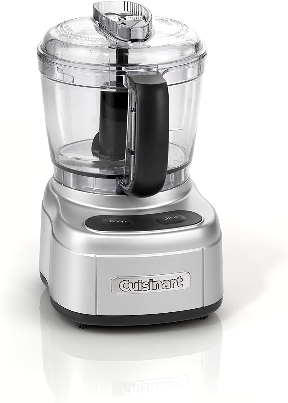 Cuisinart Mini Prep Pro Compact Mini Food Processor, Onion Chopper, Mixer Mill, Spice Blender, Pulse Function and Drizzle Holes, 900 ml Capacity, Dishwasher Safe, Easy to Use