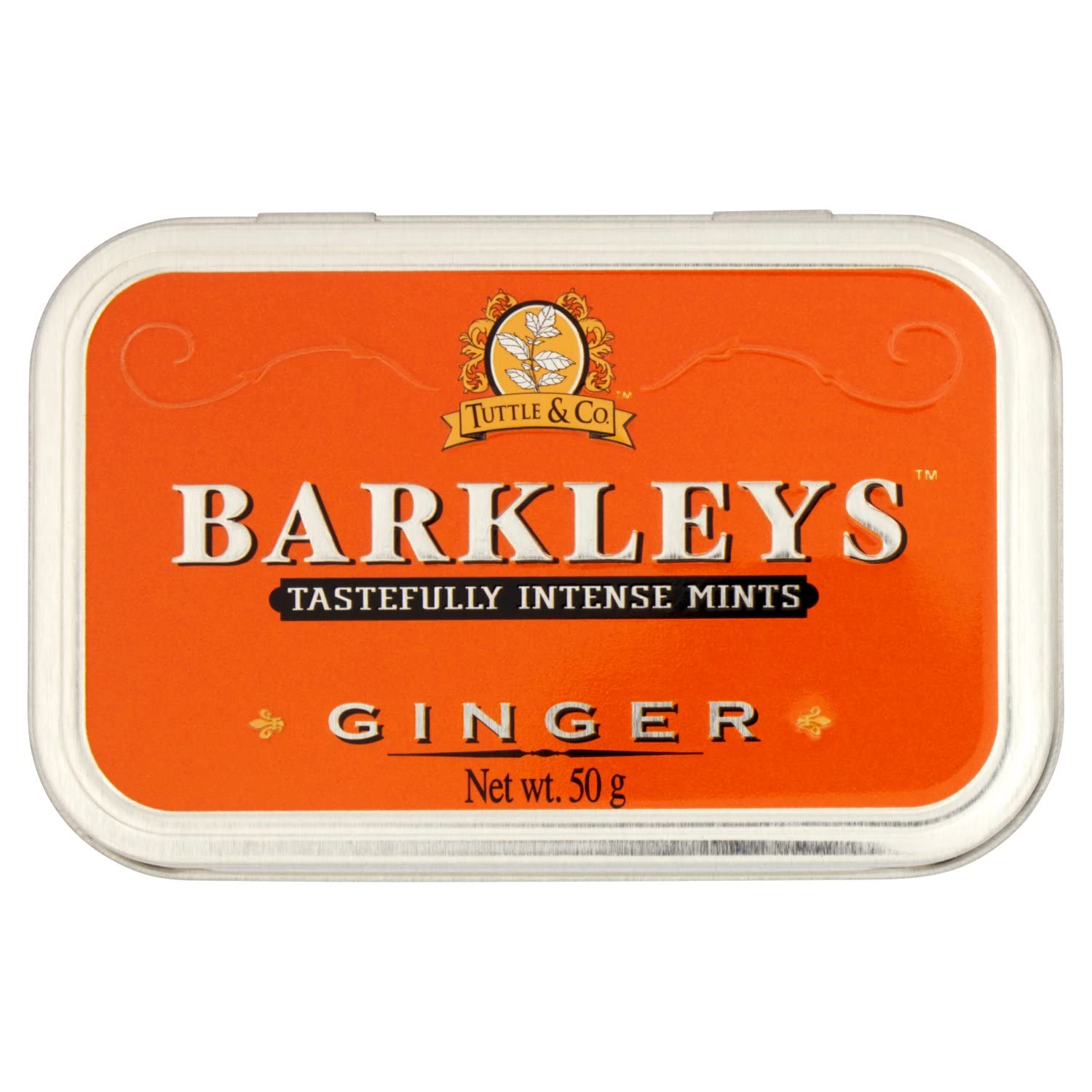 Barkleys Ginger lozenges with ginger flavor. 50g