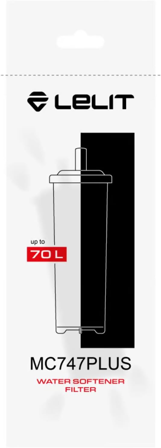 LELIT Water Softener Filter for Coffee Machines - PLA930M - White - Pack of 2
