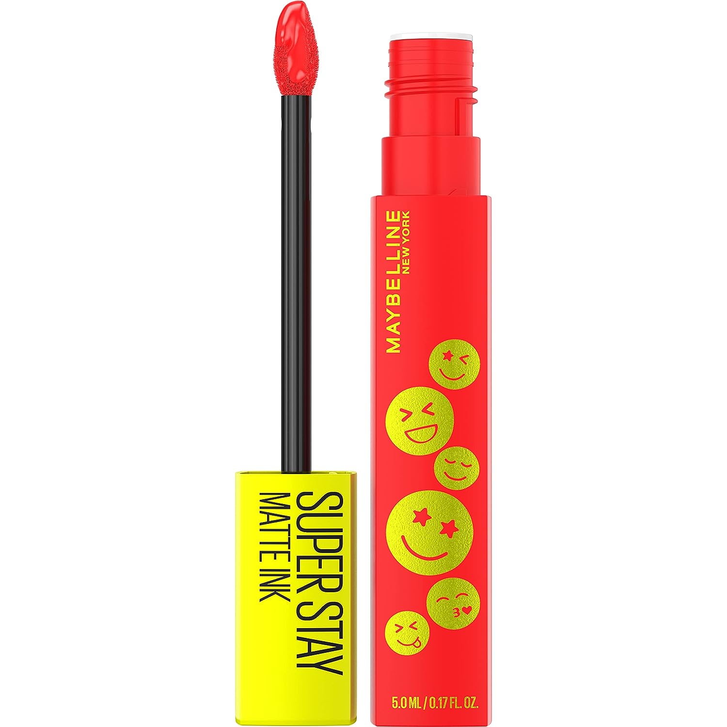 Maybelline New York Lipstick Super Stay Matte Ink Liquid Matte and Long Lasting No. 445 Energizer 5ml