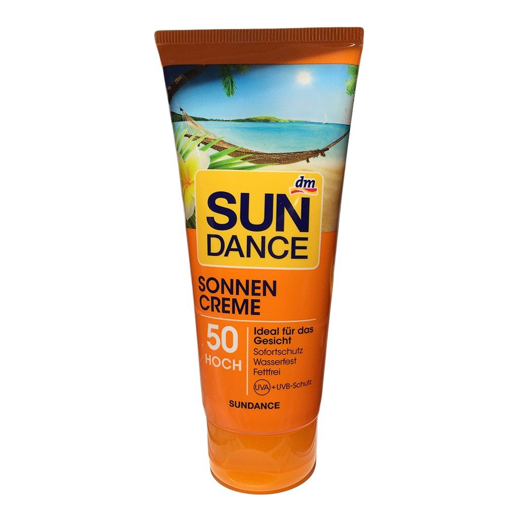 Sundance Sun Cream Ideal for the Face, SPF 50 (100 ml tube)