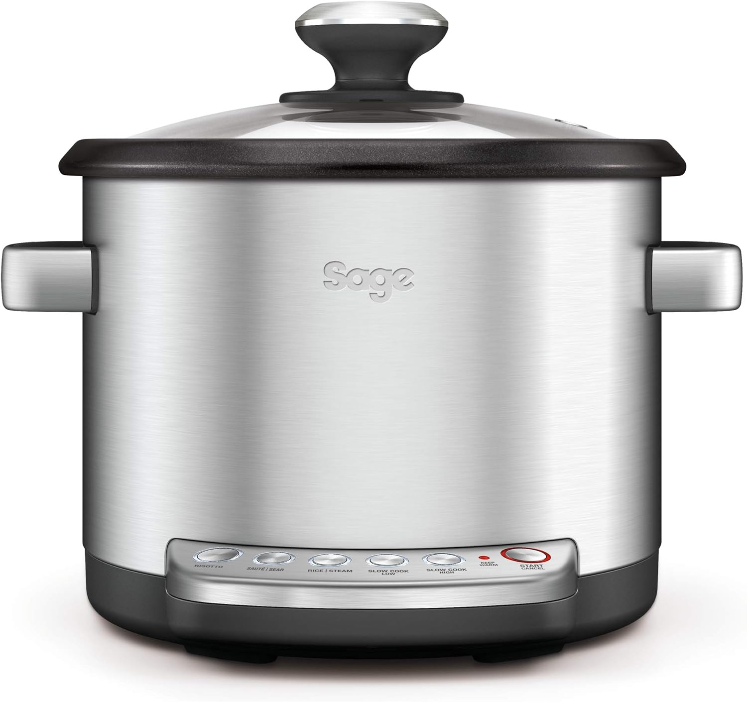 Sage BRC600UK Risotto Plus Multi-Kocher, silberfarben