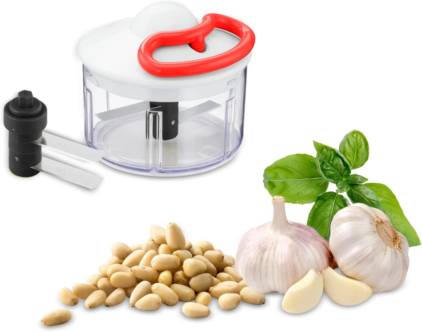 Tefal K1740405 Hachoir Manuel | by chief club | 5 Seconds Manual Chopper | Plastic