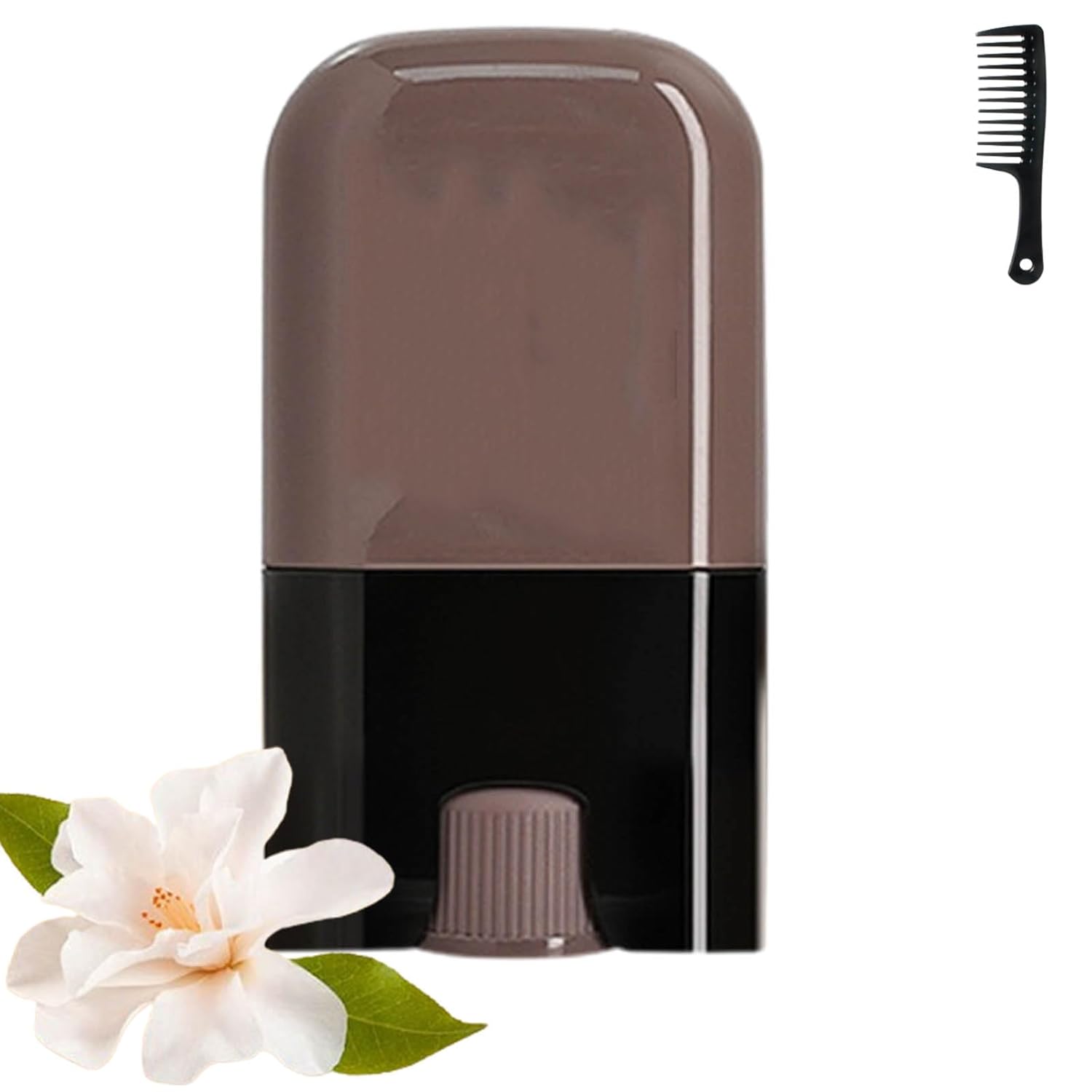 Generic Yuaonew Haarstift, Bosuyo Ultimate Haarfärbekamm, Einweg-Haarfärbekamm, Tragbare Haarfärbekämme zur Grauabdeckung – Wasserfest und schweißfest, Graue Haare in 1 Sekunde abdecken (Chestnut Brown)