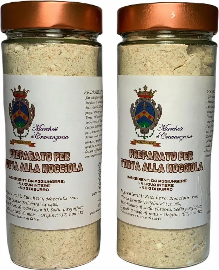 Win2Win Tech Pack of 2 prepared for hazelnut cake “Marchesi di Cravanzana” – 2x400g, 2x400g