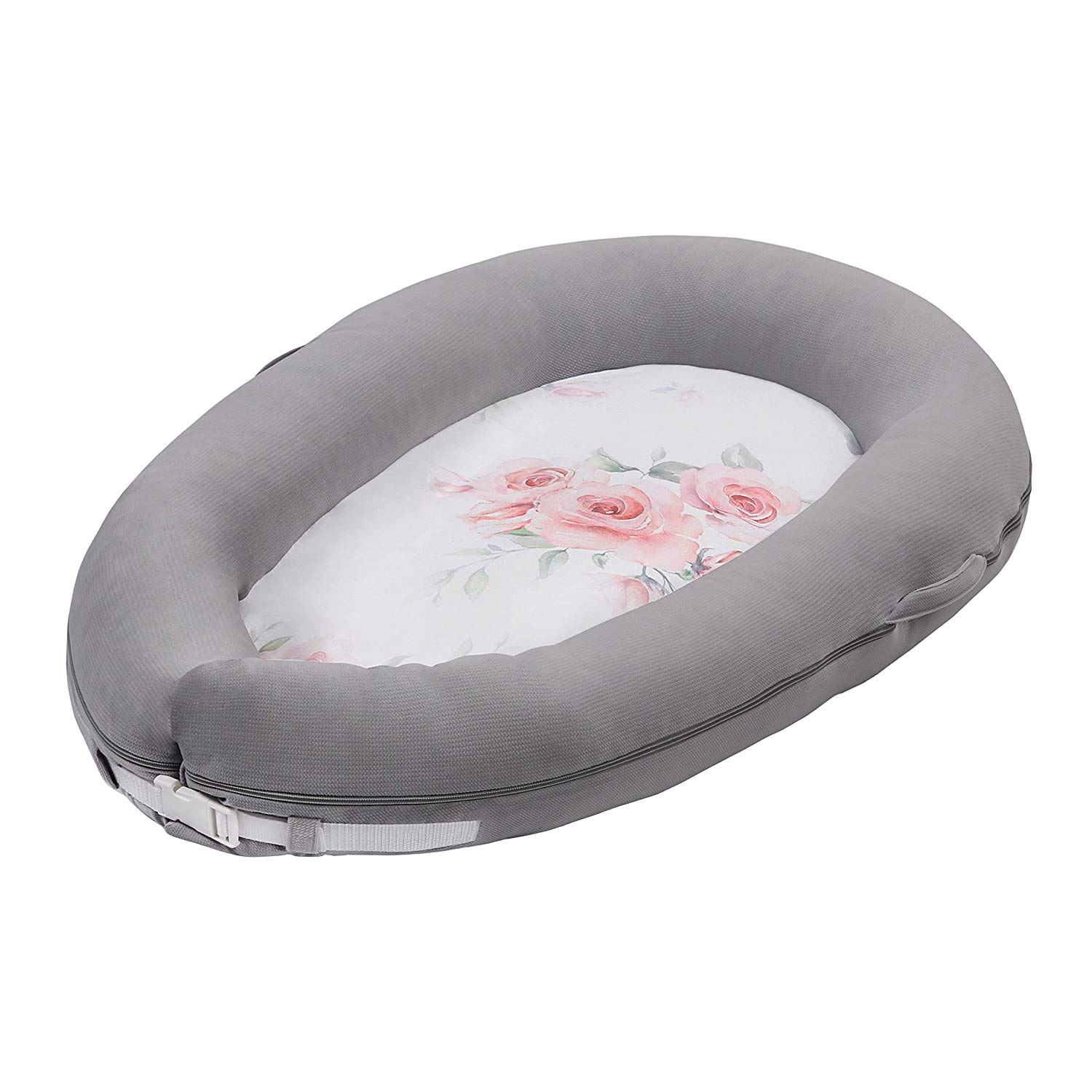 Lulando Velvet Baby Nest from the Art Collection Series Multifunctional Cot Bumper for Children 80 x 45 x 15 cm