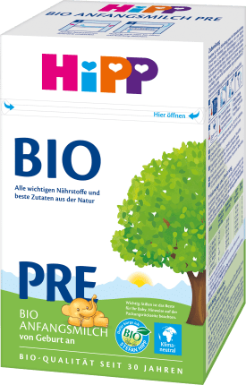 HiPP Initial milk Pre Organic from birth, 600 g