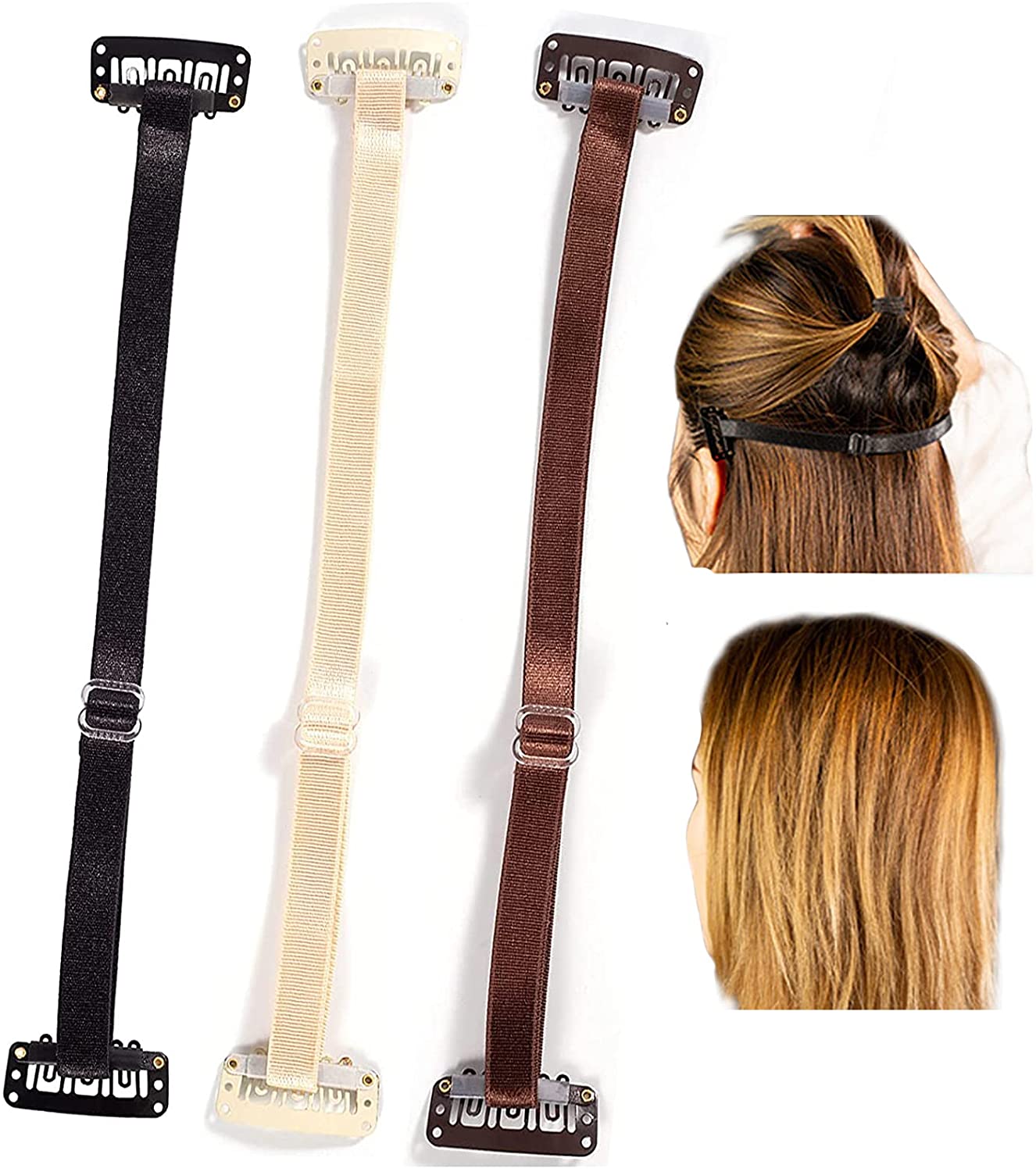 Chagoo Instant Face Lift Band Invisible Hairpin to Remove Eye Fishtail Wrinkles Face, Lift Patch Reusable Face Lift Tape, Invisible Hairpin Chin Lifting Strap (All Three Colours), ‎all colors
