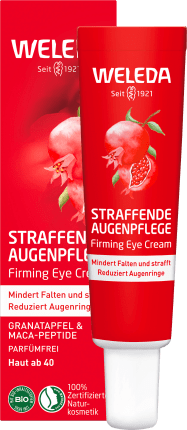 WELEDA Eye cream tightening pomegranate & maca peptides, 12 ml