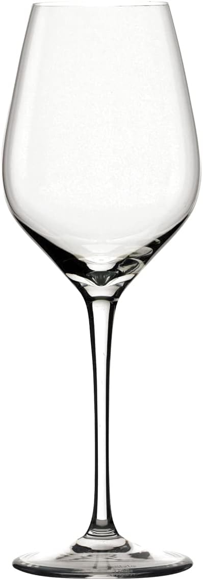 Stölzle Lausitz Store Stölzle Lausitz Exquisite Royal Collection White Wine Glasses, Set of 6, Max. 350 ml, Height 223 mm, Shatterproof Crystal Glass, 1490002